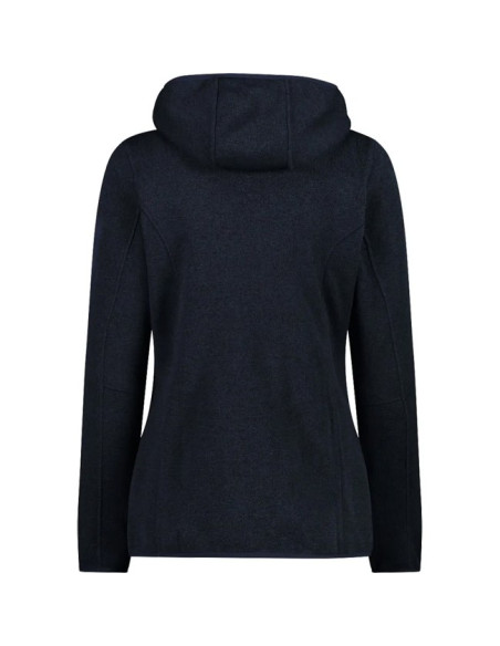 Fleeceová mikina Cmp WOMAN FIX HOOD B.BLUE-GIADA