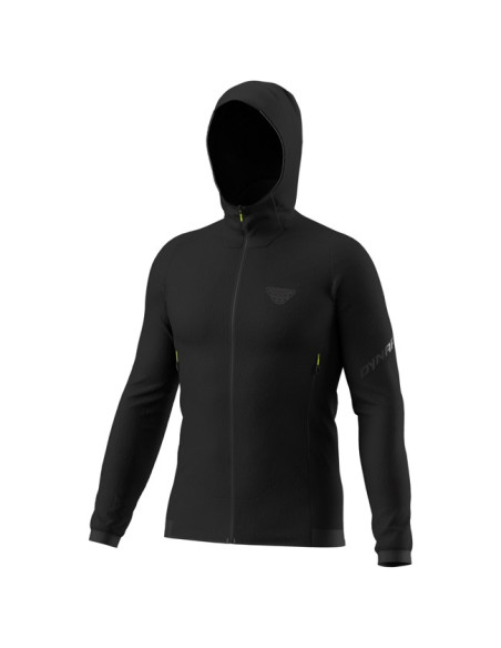 Polarfleece Dynafit BLACKLIGHT THERM HOODED JKT M Black Out