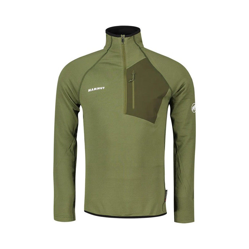Fleece Mammut AENERGY LIGHT ML HZ PULL M Marsh/Dark Ma
