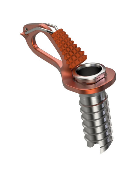 Varžtas Blue Ice Aero Ice Screw Orange 7cm