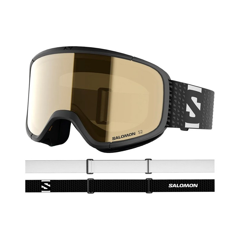 Masque Salomon AKSIUM 2.0 ACCESS LBF BK/Gold