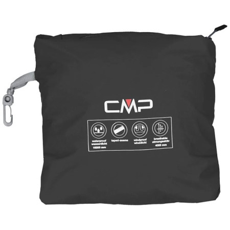 Veste Cmp WOMAN SNAPS HOOD NERO 2