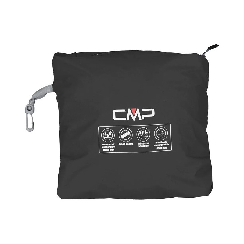 Veste Cmp WOMAN SNAPS HOOD NERO