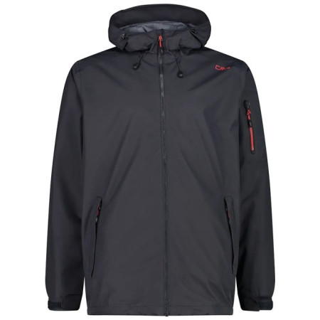 Jacket Cmp FIX HOOD ANTRACITE
