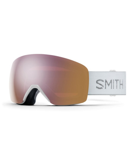 Mask Smith SKYLINE White Chunky Knit 22 Chromapop