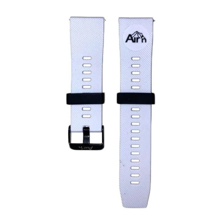 Dirželis Air'n STRAP SILICONE WHITE 22 MM