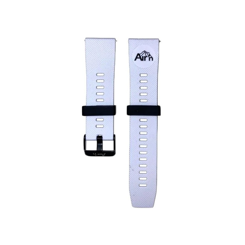 Bracelet Air'n STRAP SILICONE WHITE 22 MM