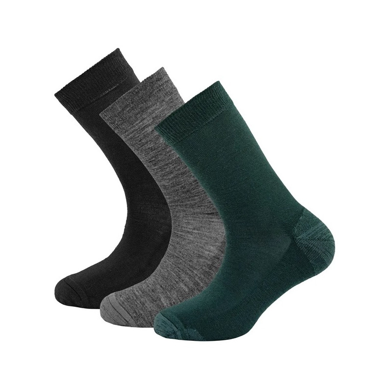 Kojinės Devold DAILY MERINO MEDIUM SOCK 3PK Woods Mix