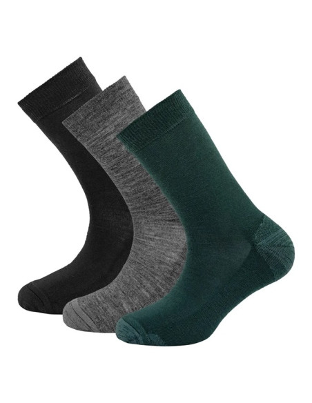 Sokker Devold DAILY MERINO MEDIUM SOCK 3PK Woods Mix