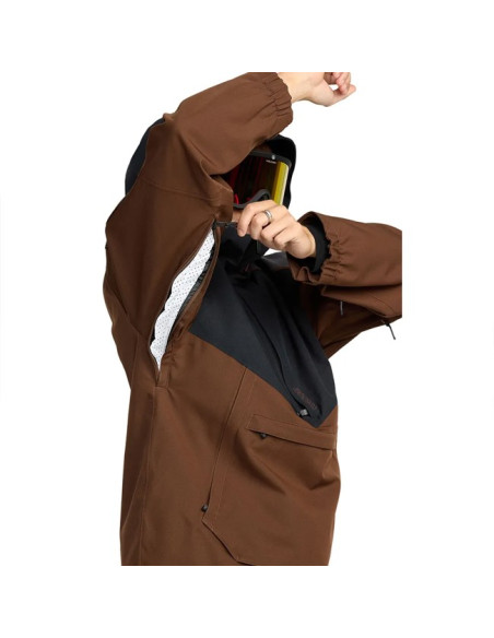 Giacca Volcom BRIGHTON PULLOVER Brown