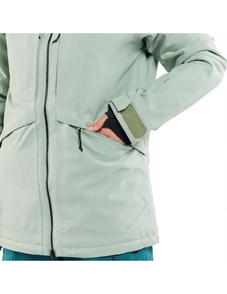 Kabát Volcom SHELTER 3D STRETCH JKT Sage Frost