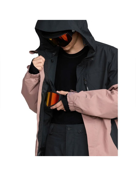 Jas Volcom L INS GORE-TEX Mauve
