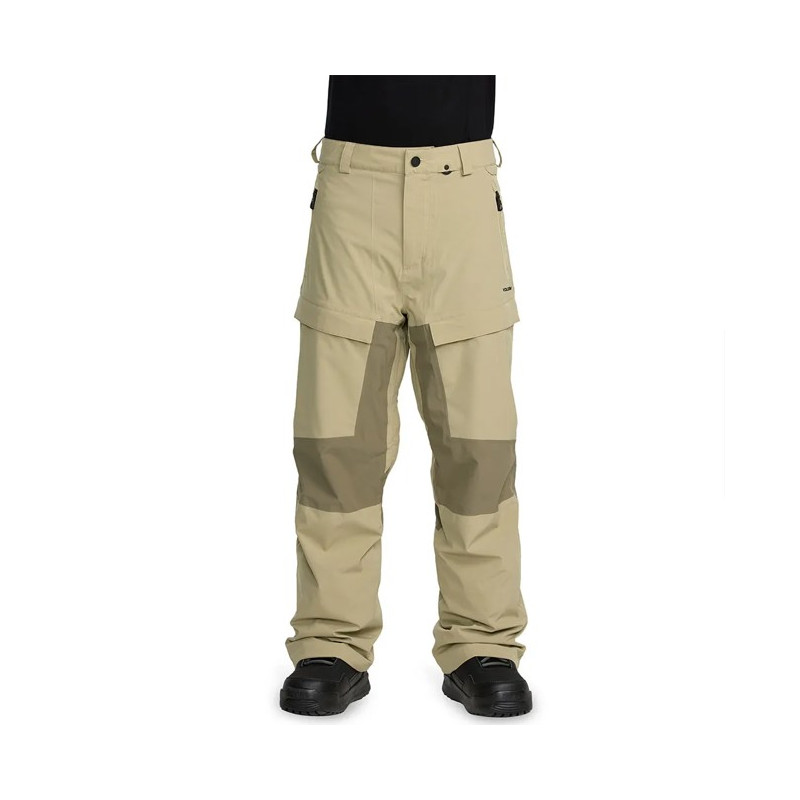 Nohavice Volcom RNGE STRETCH 30K PANT Moss Green