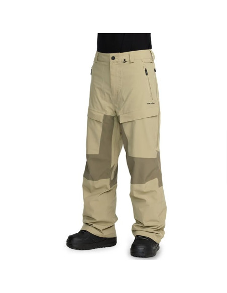 Hosen Volcom RNGE STRETCH 30K PANT Moss Green