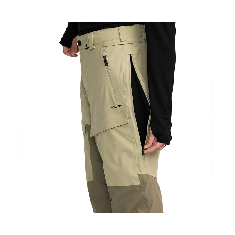 Pants Volcom RNGE STRETCH 30K PANT Moss Green