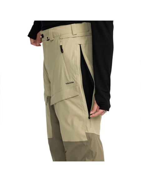 Spodnie Volcom RNGE STRETCH 30K PANT Moss Green