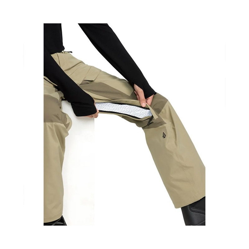 Bukser Volcom RNGE STRETCH 30K PANT Moss Green