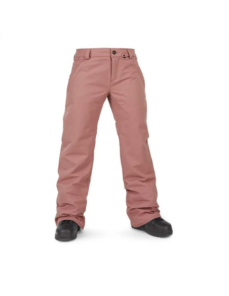 Kalhoty Volcom FROCHICKIE INS PANT Earth Pink