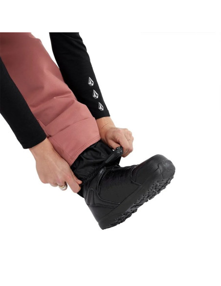 Kalhoty Volcom FROCHICKIE INS PANT Earth Pink