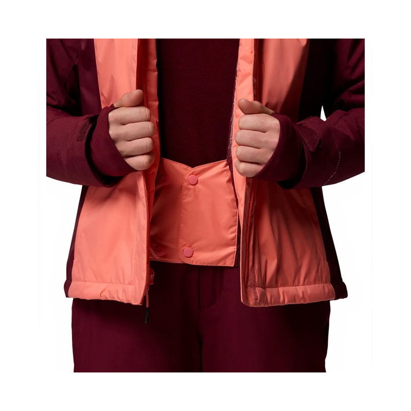 Jacket Columbia Snowy Summit™ Insulated ws Red