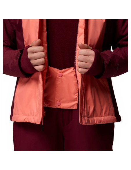 Jacket Columbia Snowy Summit™ Insulated ws Red