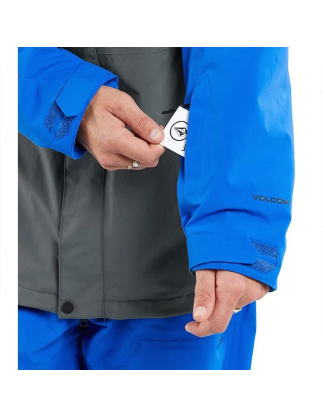 Takki Volcom L JKT Electric Blue