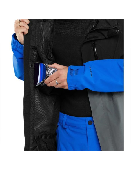 Takki Volcom L JKT Electric Blue