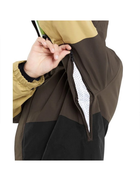 Takki Volcom L INS JKT Brown