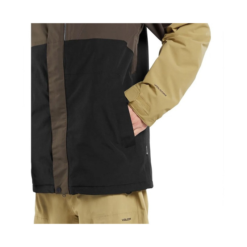 Takki Volcom L INS JKT Brown