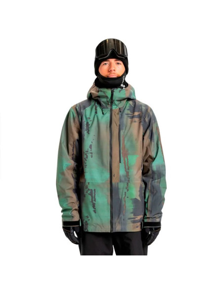 Casaco Quiksilver MULDROW Bloomfade Dark Ivy