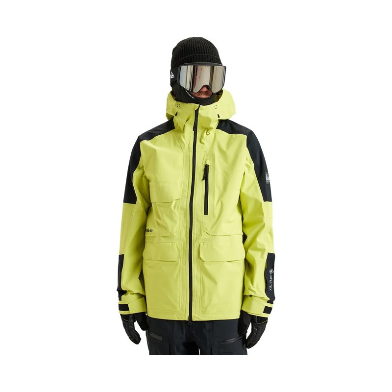 Jacket Quiksilver HIGHLINE PRO 3L Yellow Plum