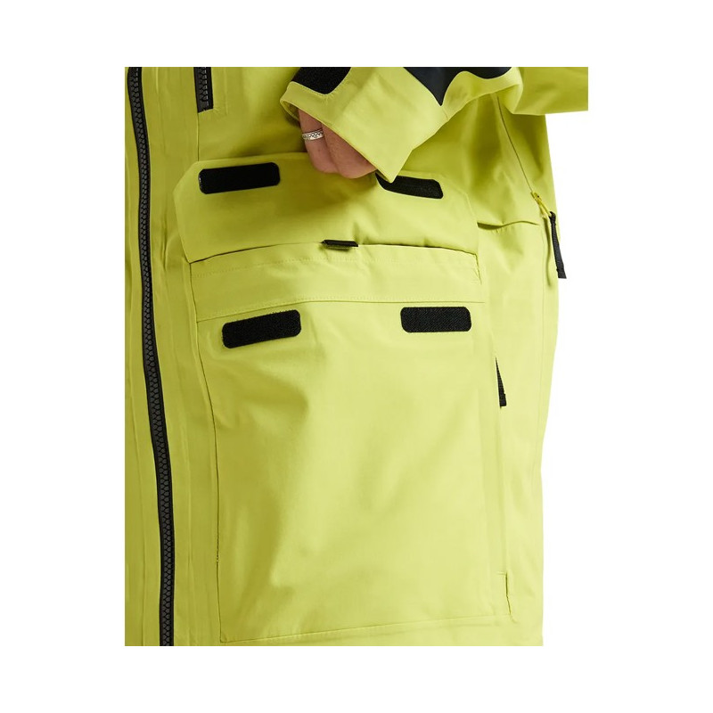 Jacket Quiksilver HIGHLINE PRO 3L Yellow Plum
