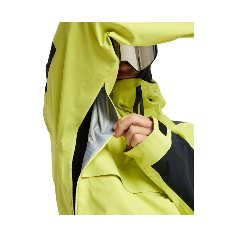 Striukė Quiksilver HIGHLINE PRO 3L Yellow Plum