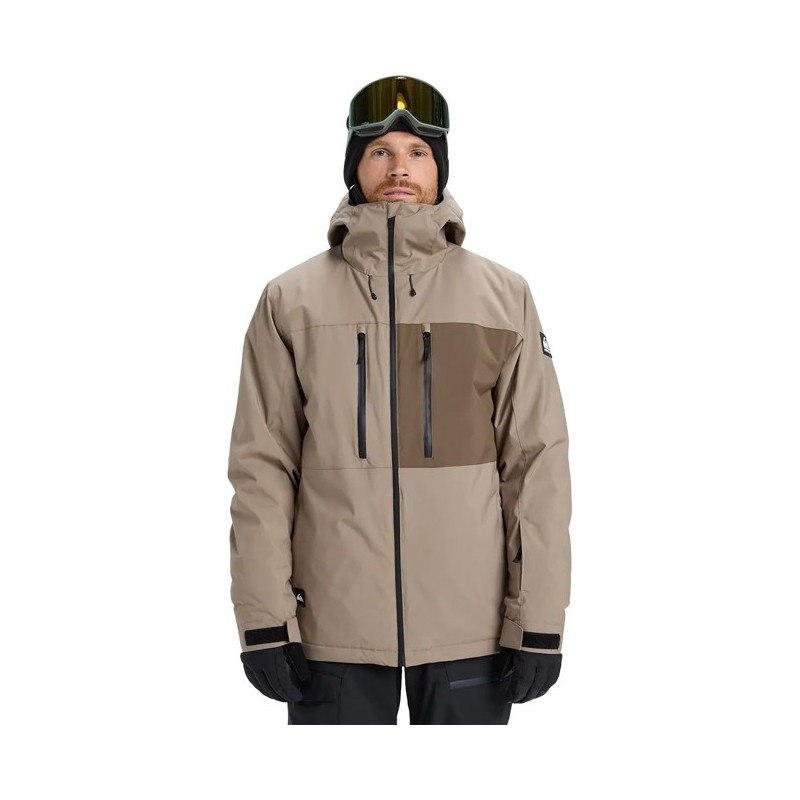 Jacka Quiksilver SYCAMORE SOLID Fallen Rock