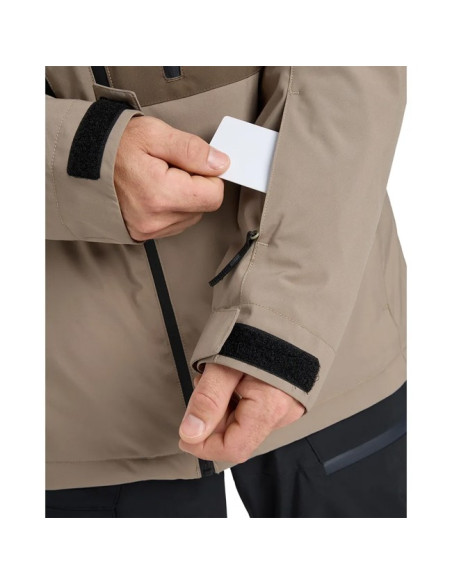 Veste Quiksilver SYCAMORE SOLID Fallen Rock