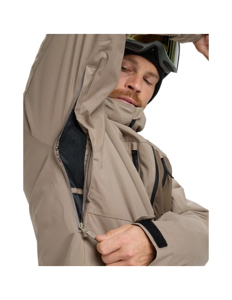 Jacke Quiksilver SYCAMORE SOLID Fallen Rock