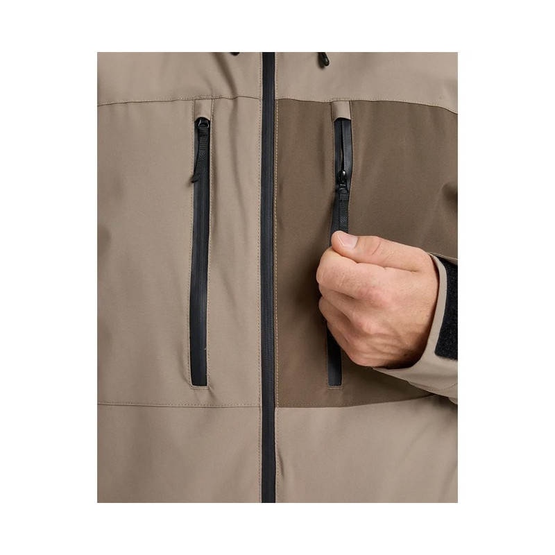 Jacka Quiksilver SYCAMORE SOLID Fallen Rock