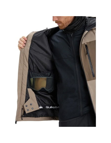 Jacka Quiksilver SYCAMORE SOLID Fallen Rock