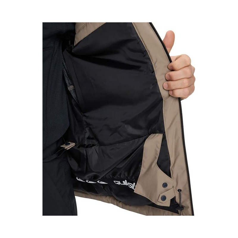 Veste Quiksilver SYCAMORE SOLID Fallen Rock