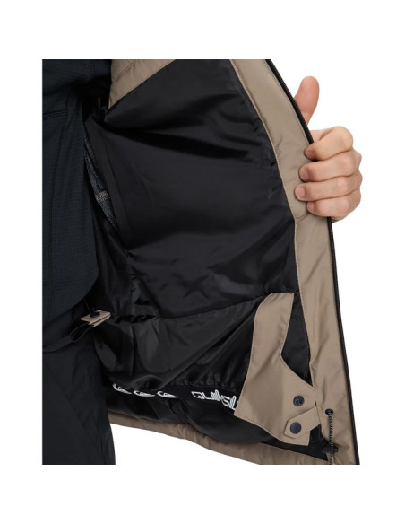 Jacke Quiksilver SYCAMORE SOLID Fallen Rock