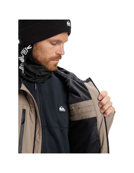 Jacket Quiksilver SYCAMORE SOLID Fallen Rock