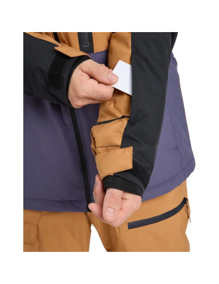 Jas Quiksilver SYCAMORE BLOCK Almond