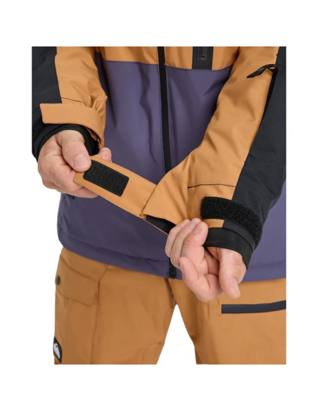 Jas Quiksilver SYCAMORE BLOCK Almond