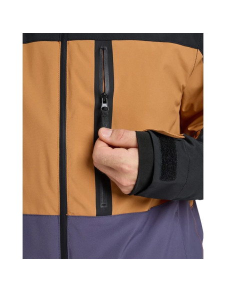 Jakke Quiksilver SYCAMORE BLOCK Almond