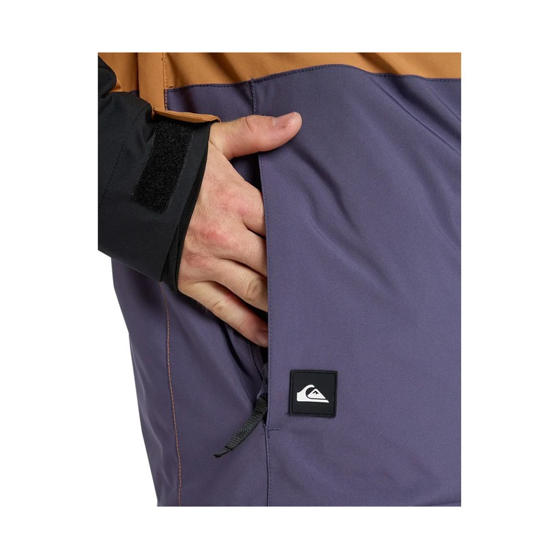 Jacket Quiksilver SYCAMORE BLOCK Almond