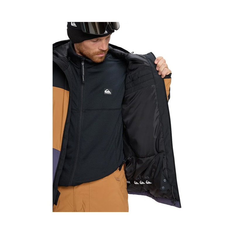 Jacka Quiksilver SYCAMORE BLOCK Almond