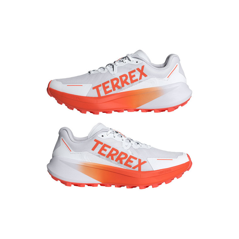 Wanderschuhe Adidas AGRAVIC 3 Ftwr White/Semi Impact Orange