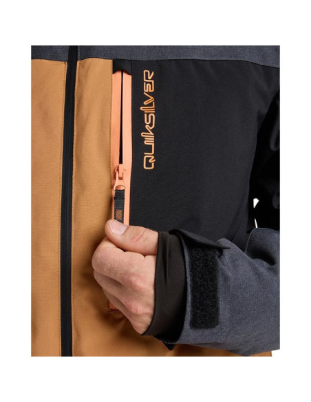 Jacket Quiksilver DAWSON True Black