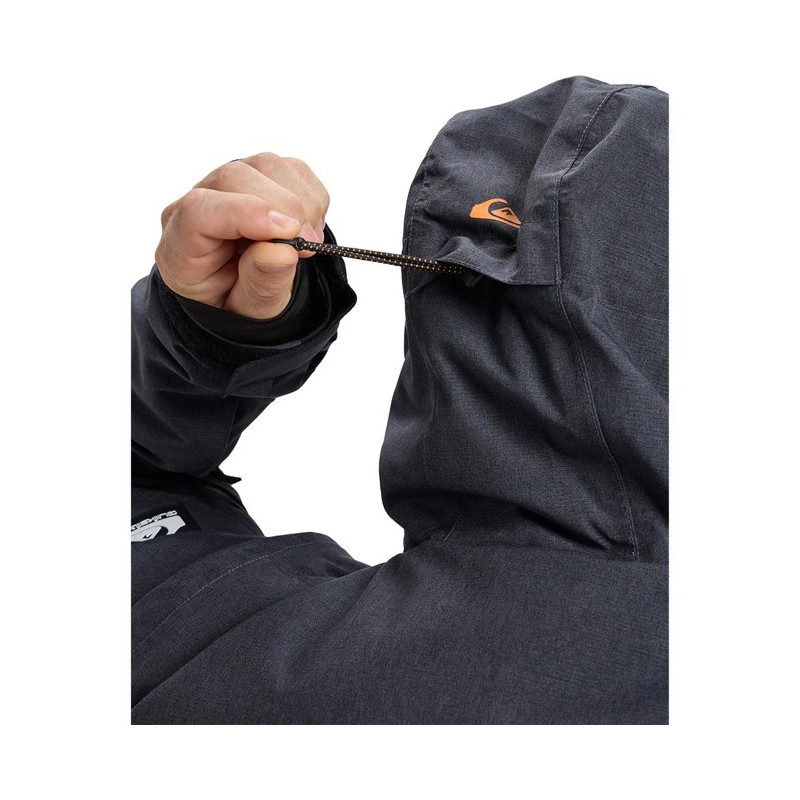 Casaco Quiksilver DAWSON True Black