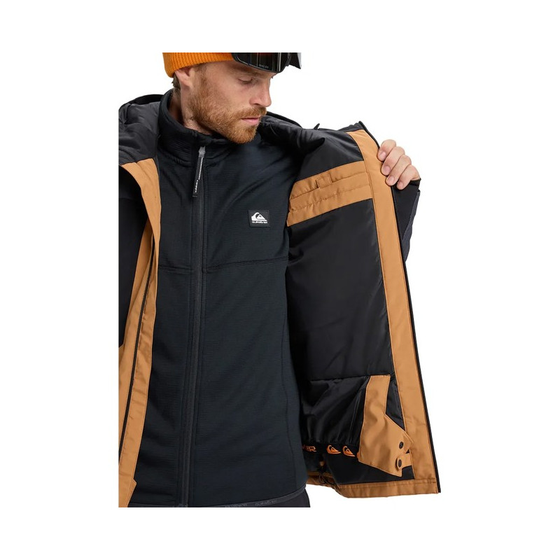 Jakke Quiksilver DAWSON True Black